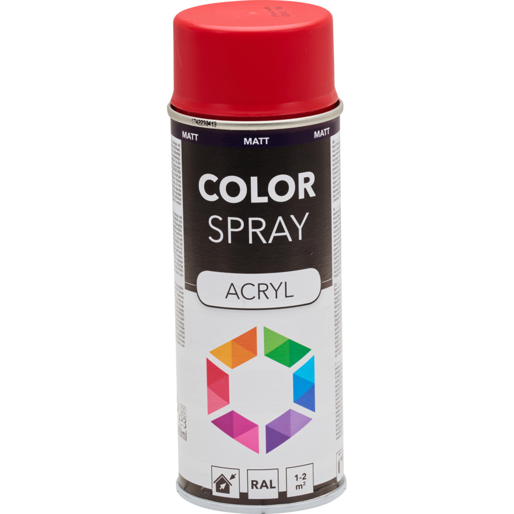 Lackspray 400 ml Acryl RAL30002 Karminrot matt image number 1