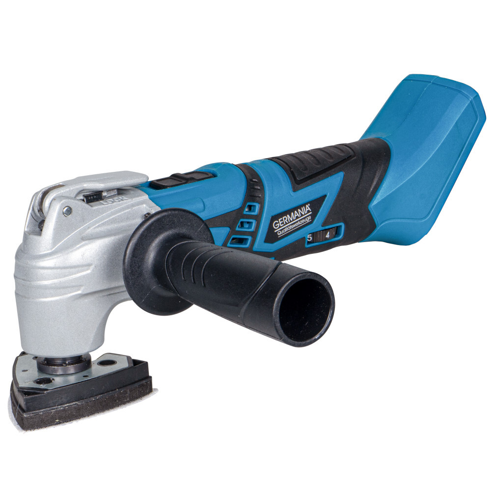 GERMANIA® Plattform Akku-Multitool 20 V mit Aufsätzen und Schnellwechselsystem