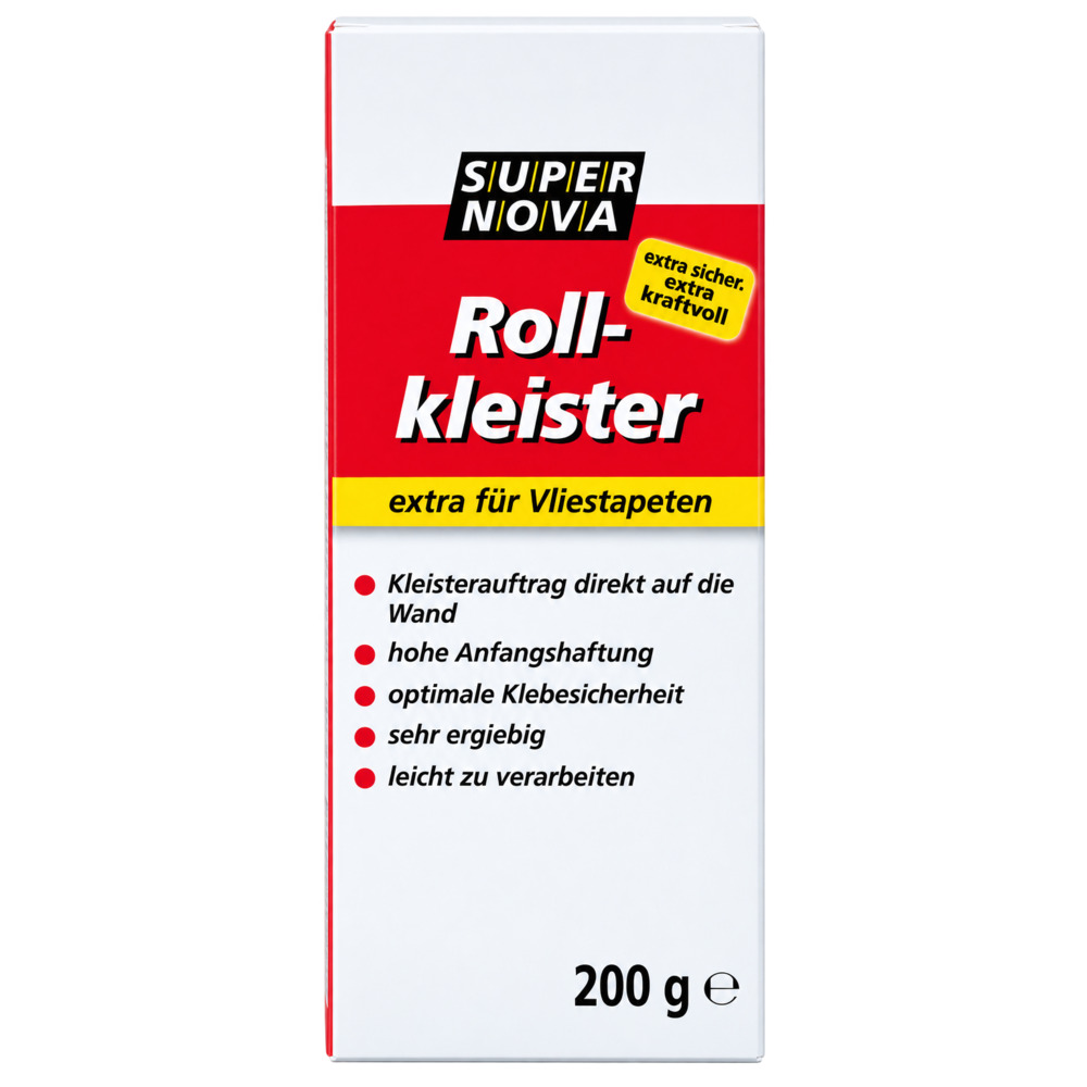 Rollkleister 200 g f&uuml;r Vliestapeten mit hoher Klebekraft
