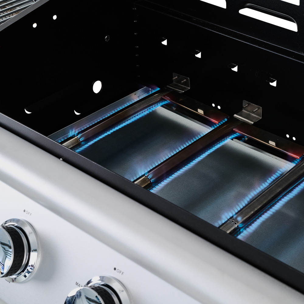 Gasgrill fahrbar Infrarot-Steak Zone silber-schwarz image number 3