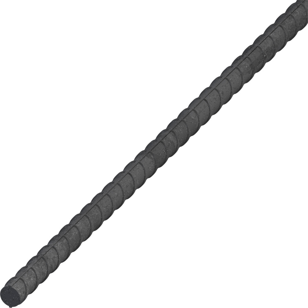 Betonrippenstahl-Rundstange 6 mm x 2 m aus Stahl image number 0