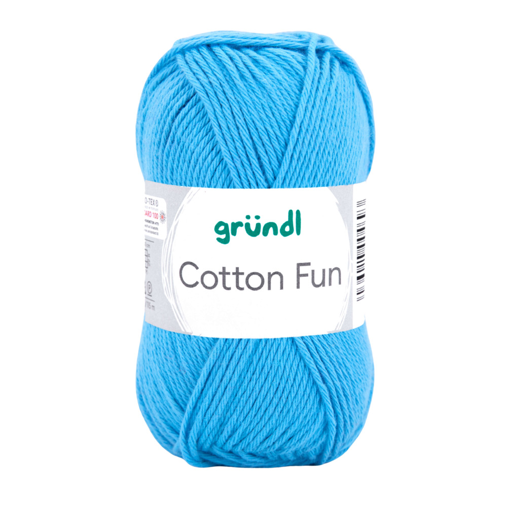 Garn Cotton Fun 50 g himmelblau
