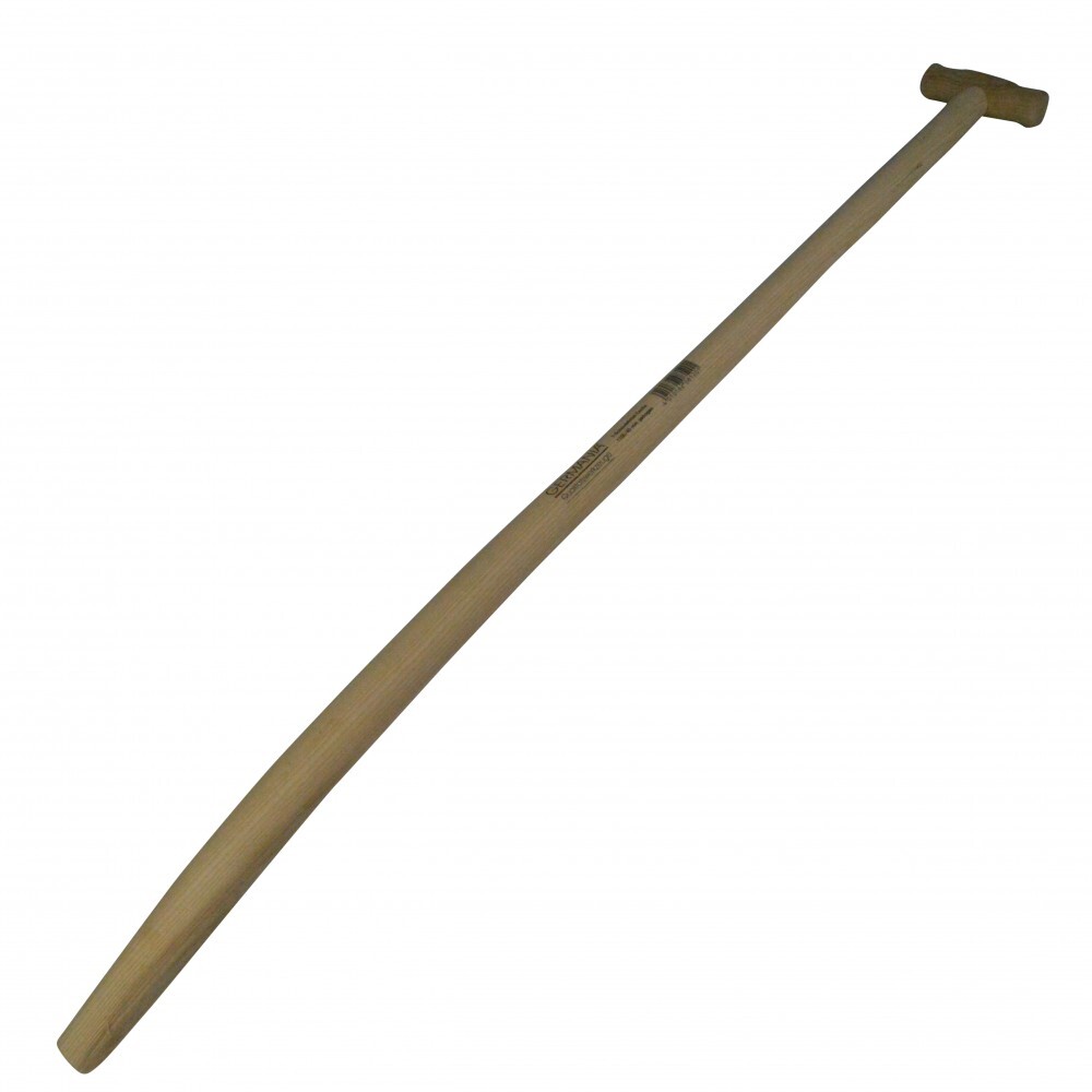 GERMANIA® Schaufelstiel Esche 110 cm gebogen mit T-Griff