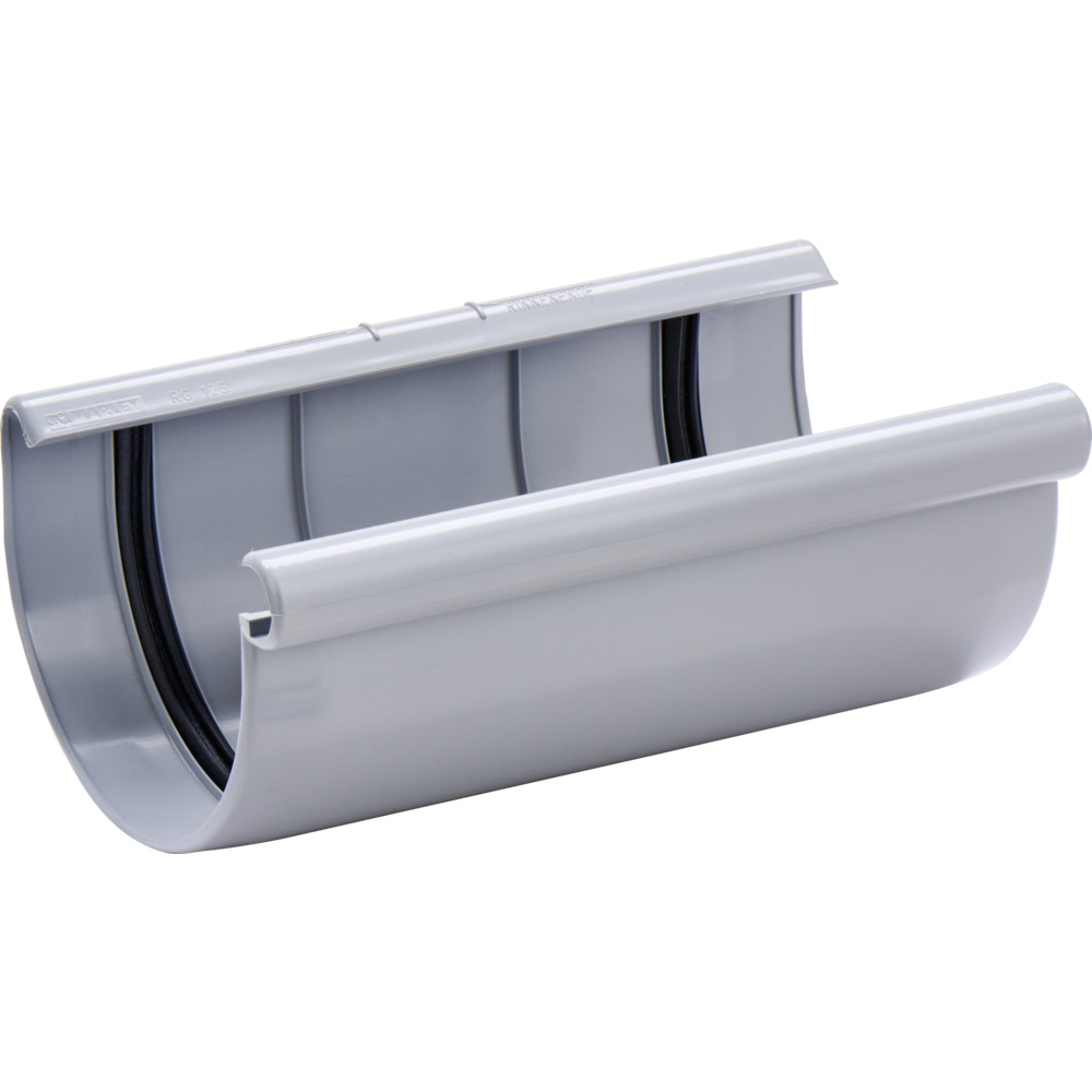 Marley Rinnenverbindung Kunststoff RG 125 grau