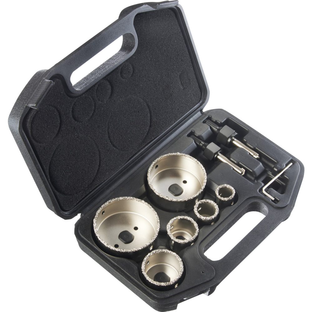 GERMANIA® Hartmetall-Lochsägen-Set 8-teilig