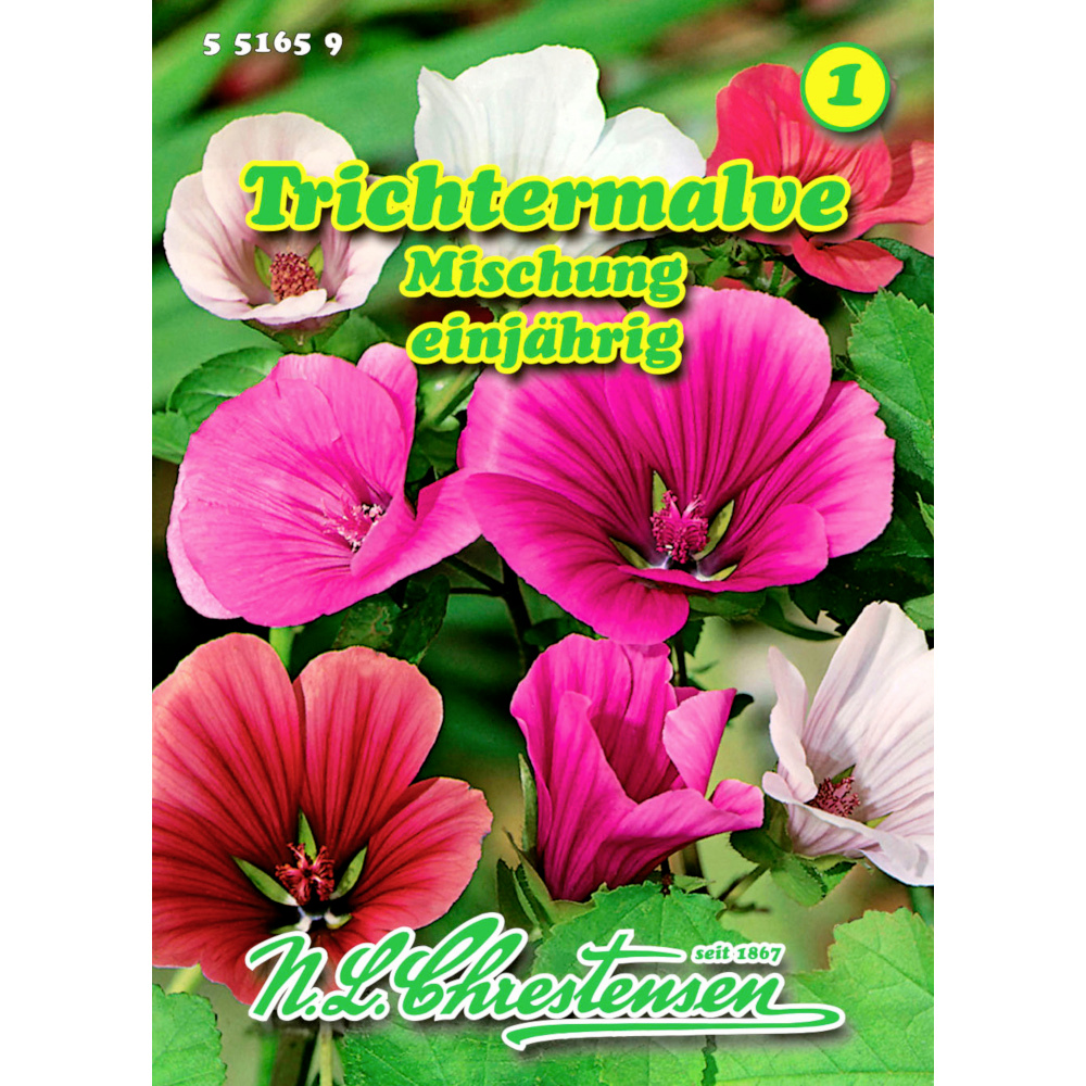 Saatgut Malope Mix ca. 150 Pflanzen image number 0