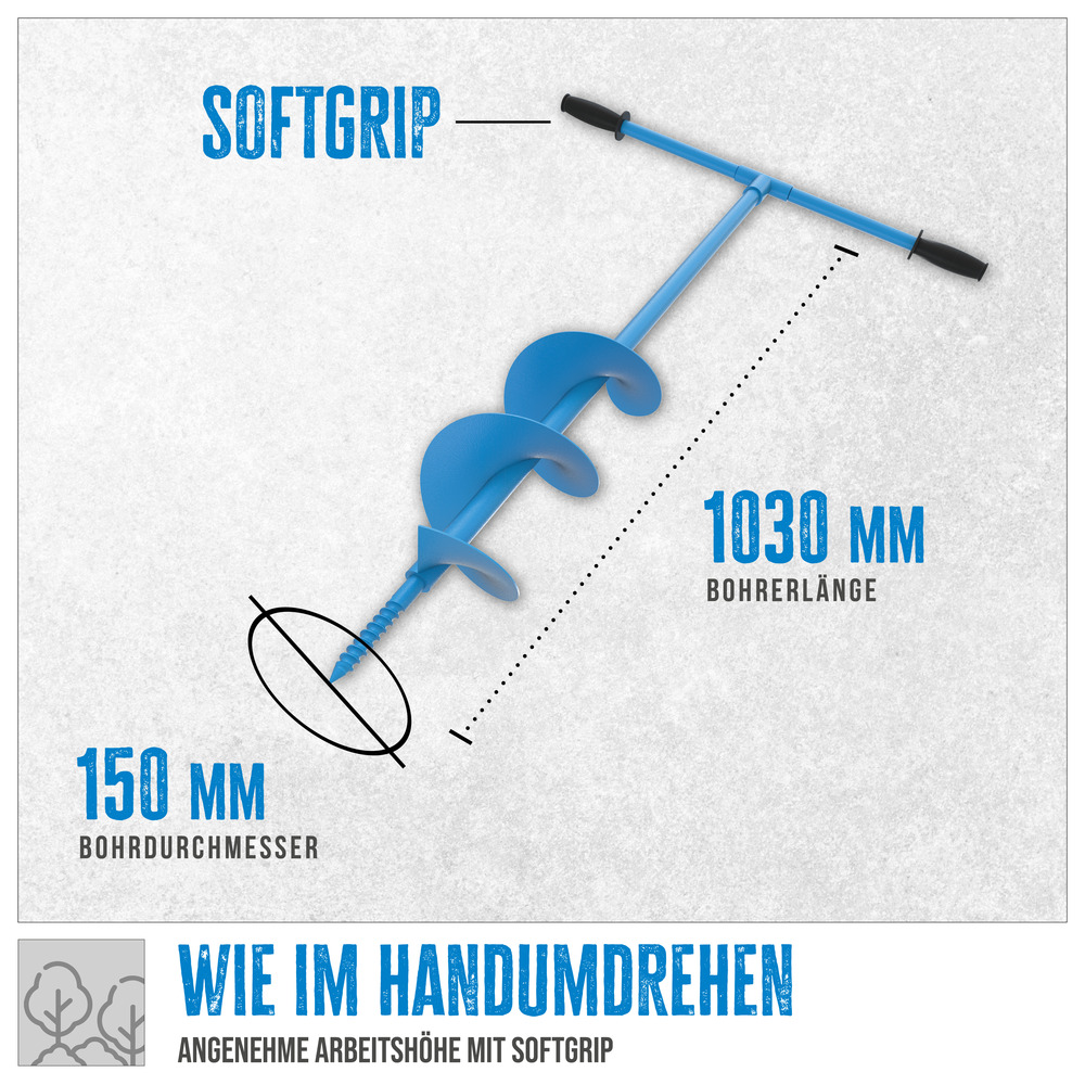 Güde® Handbohrer GH150 103 cm image number 3