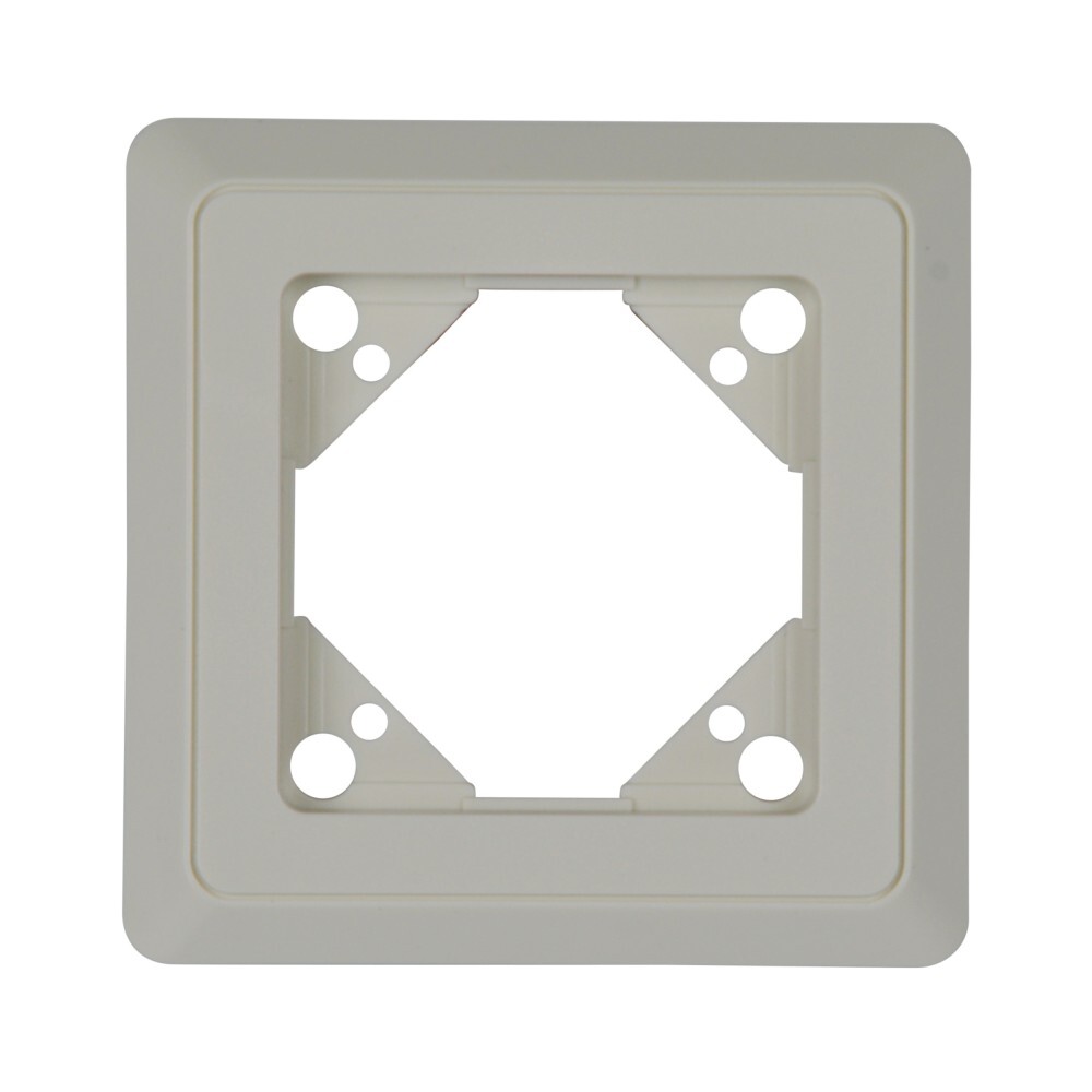 Rahmen 1-fach PrimaLuxe Kunststoff weiß