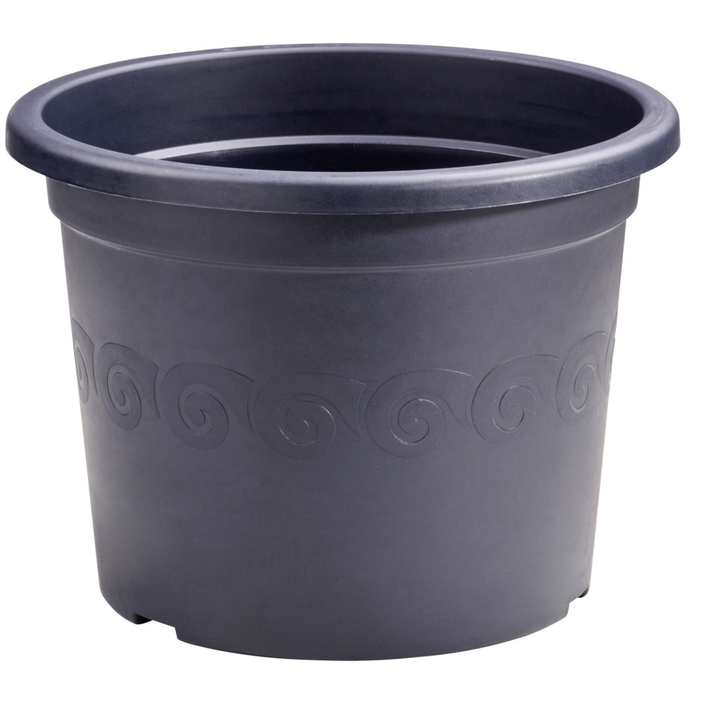 Prosperplast Blumentopf Plastica Ø 34 cm in anthrazit image number 0