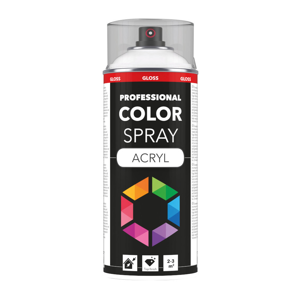 Profi-Spray hochglänzend Reinweiß