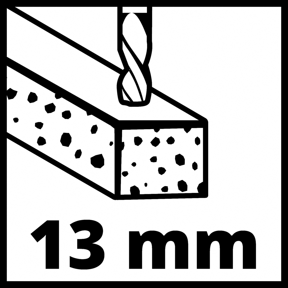Einhell PXC 18V Akku-Schlagbohrmaschine TC-ID 18 Li-Solo ohne Akku und Ladeger&auml;t image number 8