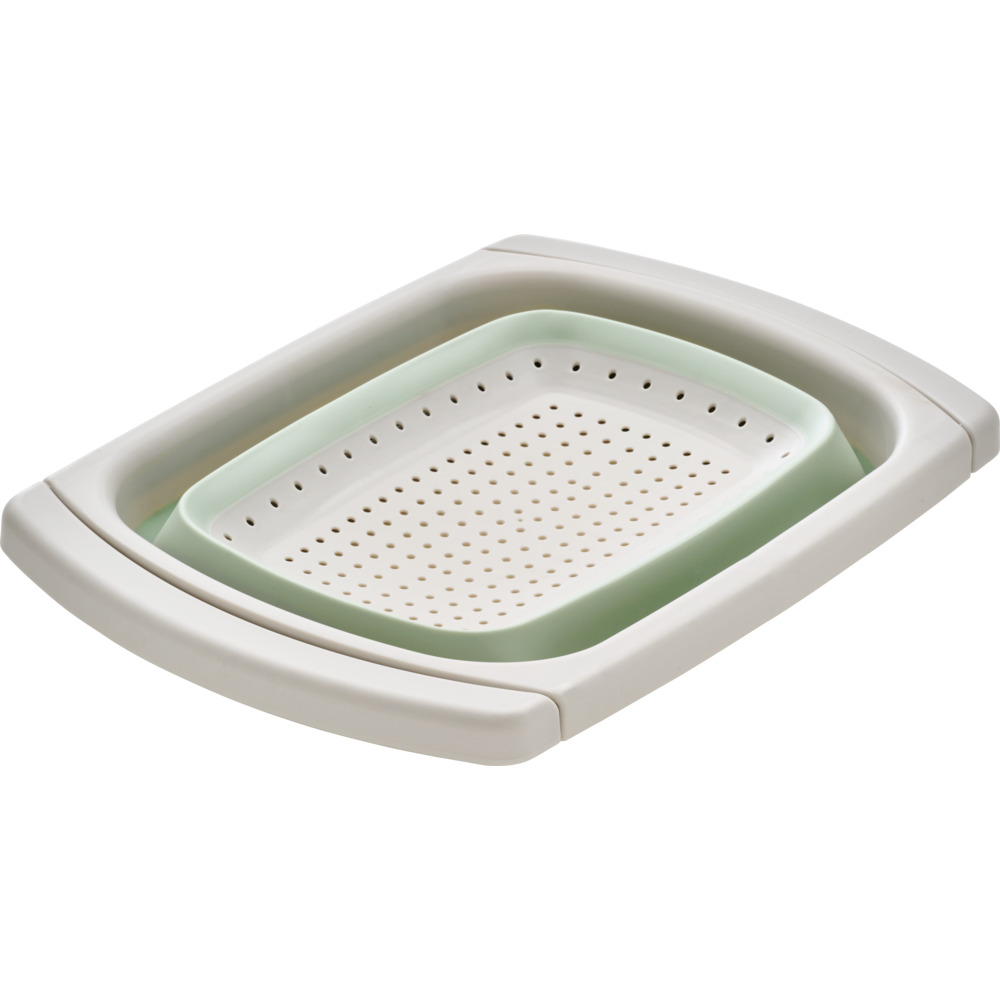 Sieb faltbar medium ausziehbar 38 x 26,5 x 4,5 cm Grau image number 3