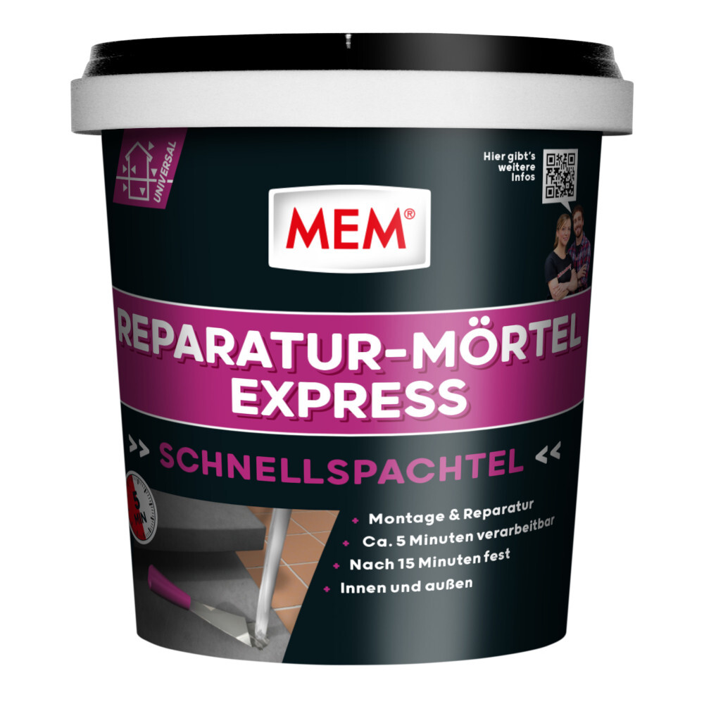 MEM Reparatur-Mörtel Express 1 kg