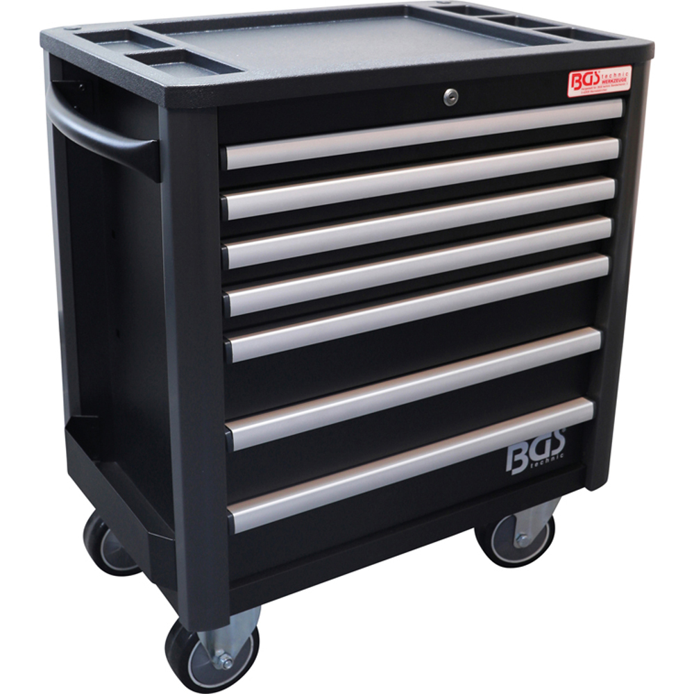 BGS® Profi Werkstattwagen leer mit 7 Schubladen und geringer Bauhöhe