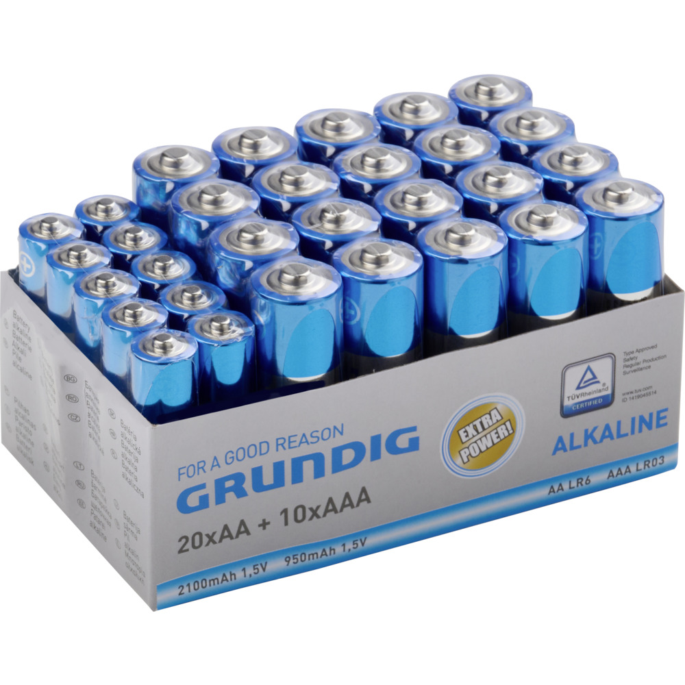 Grundig Batterien-Multipack 30 Stück image number 0