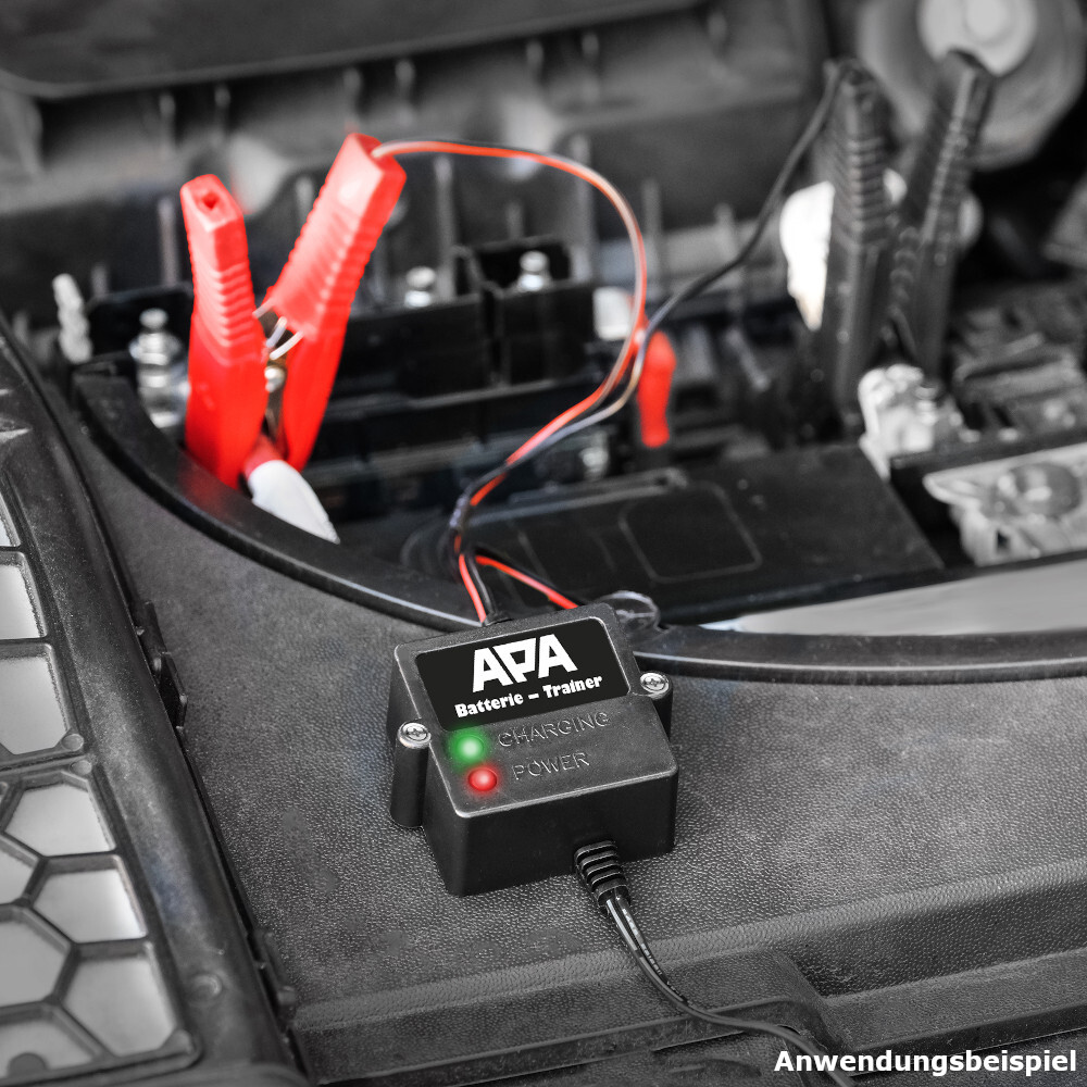APA-Batterie-Trainer mit 12 V und Abschaltautomatik image number 2