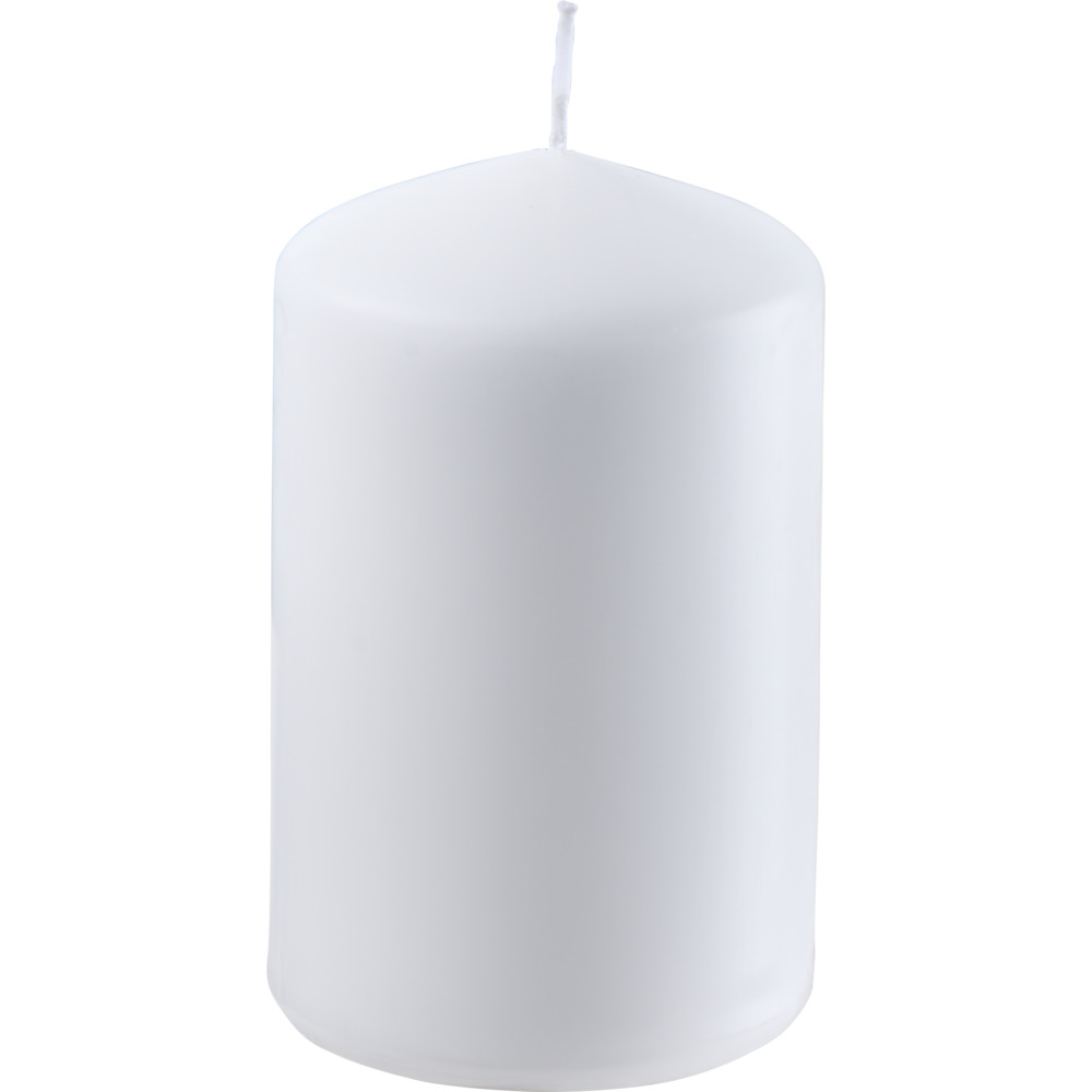 Stumpenkerze 100 x Ø 68 mm weiß