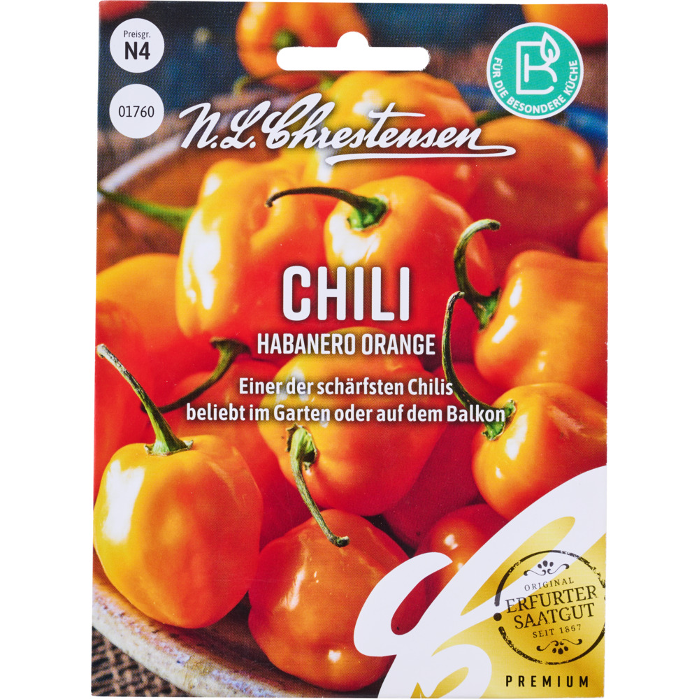 Saatgut Chili Habanero Orange image number 0