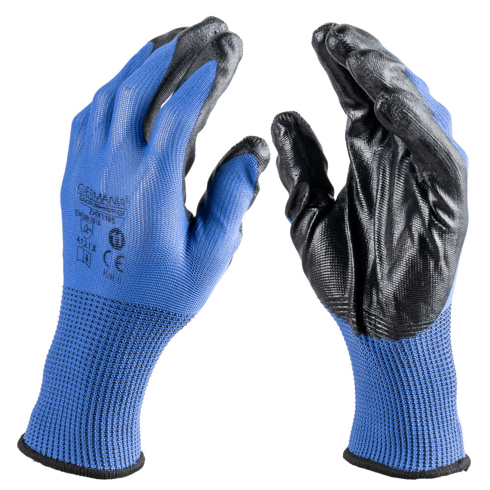 Arbeitshandschuhe-Set Größe 11 5 Paar in Blau