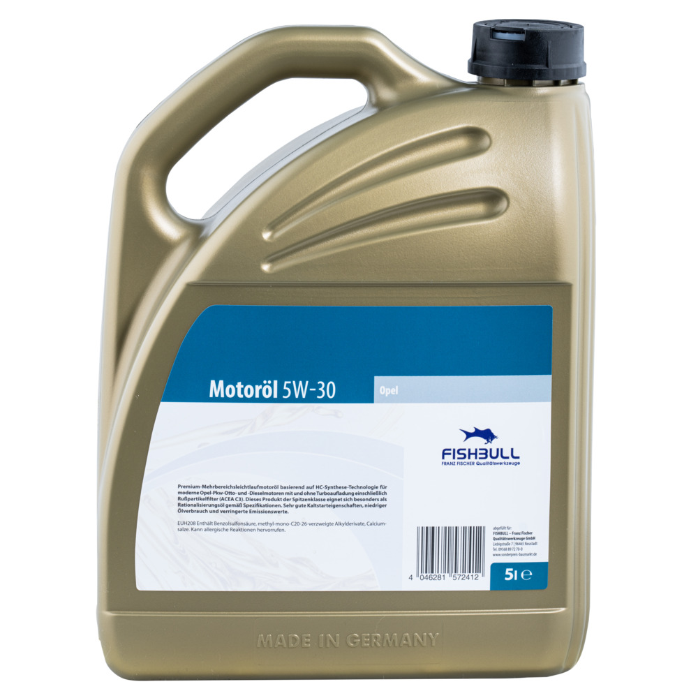 FISHBULL Motorenöl 5W-30 Opel 5 Liter image number 2