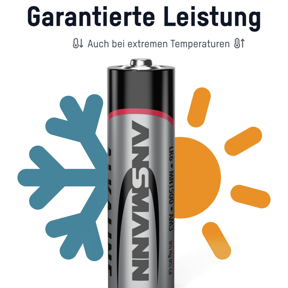ANSMANN Alkaline Batterie Mignon AA / LR6 100er-Box image number 5