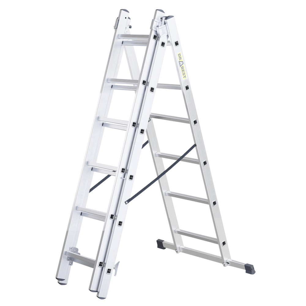 Mehrzweckleiter 3in1 mit 150 kg Belastbarkeit image number 1
