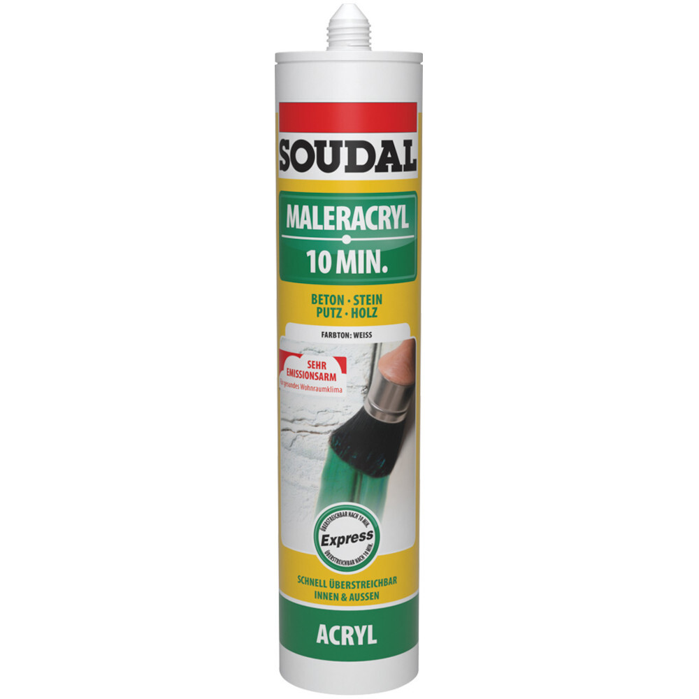 Soudal Maleracryl 10Min Weiss image number 0