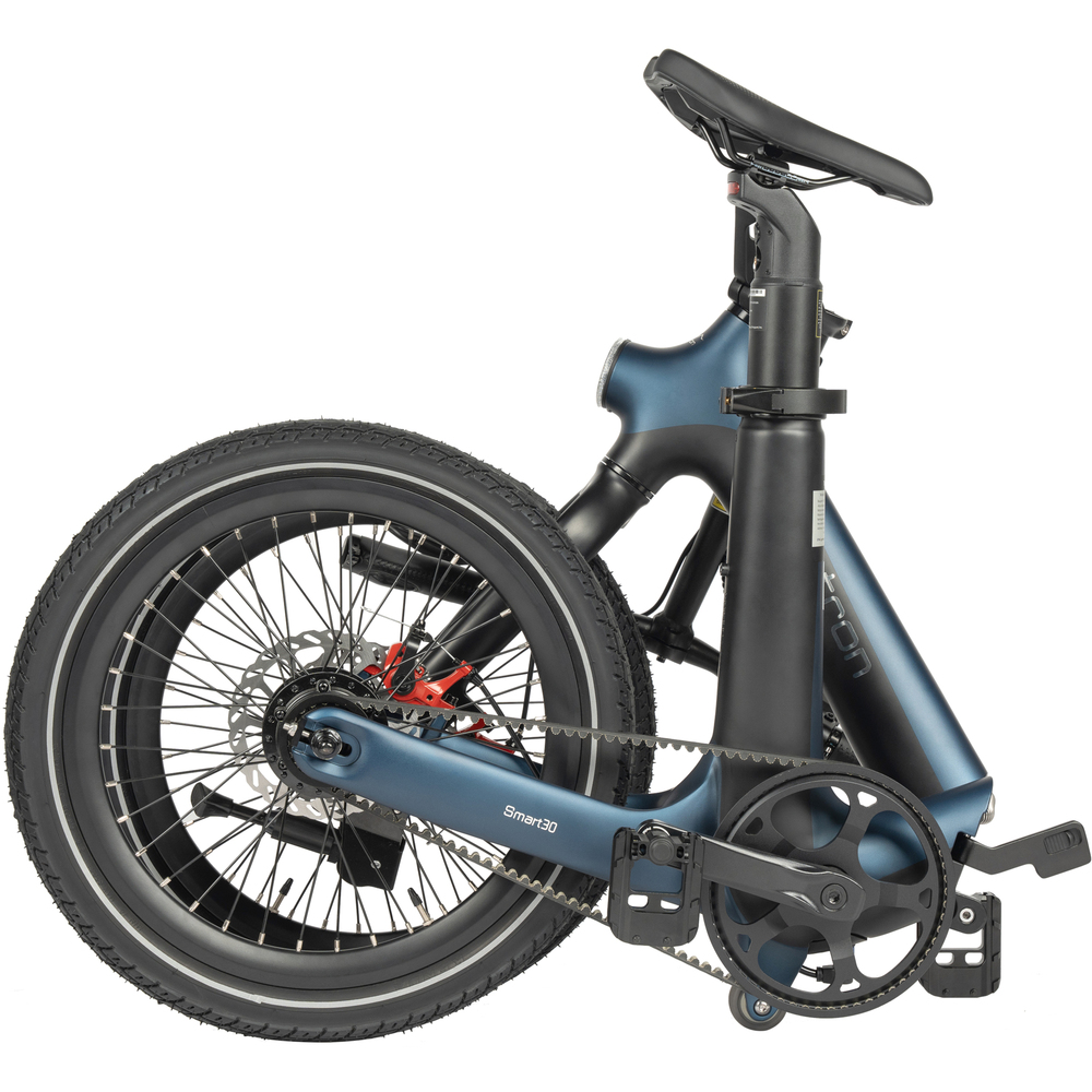maxtron Falt-E-Bike "Smart 30" 20" blau-schwarz image number 5