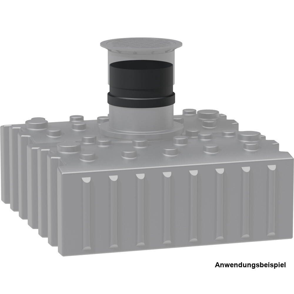 Domverlängerung DN 600 für Regenwasser-Flachtank image number 1