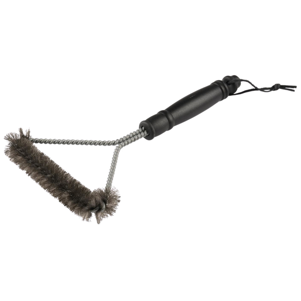 Grillbürste 30 cm mit Drahtborsten aus rostfreiem Edelstahl