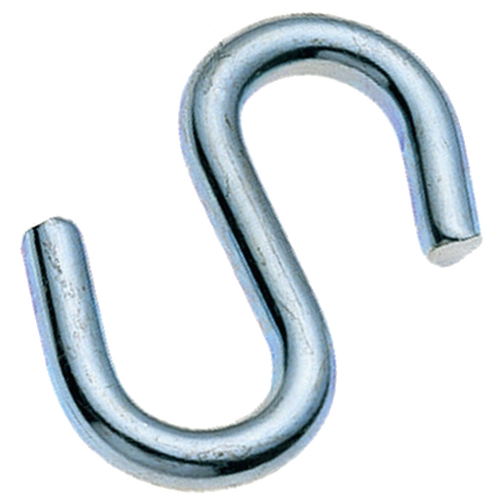 FISHBULL S-Haken 3 mm, Stahl, 4 Stück image number 2