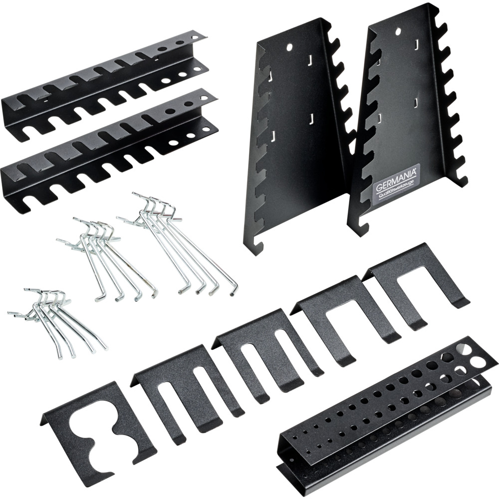 GERMANIA® Lochwandhaken 22-teilig aus Metall