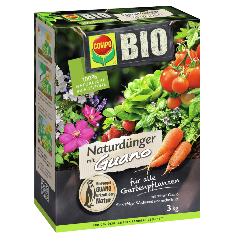 COMPO BIO Naturd&uuml;nger 3 kg
