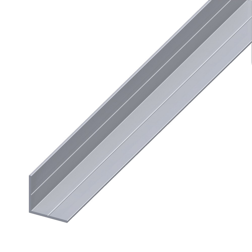 Winkelprofil gleichschenklig 100 x 1,15 cm aus blankem Aluminium