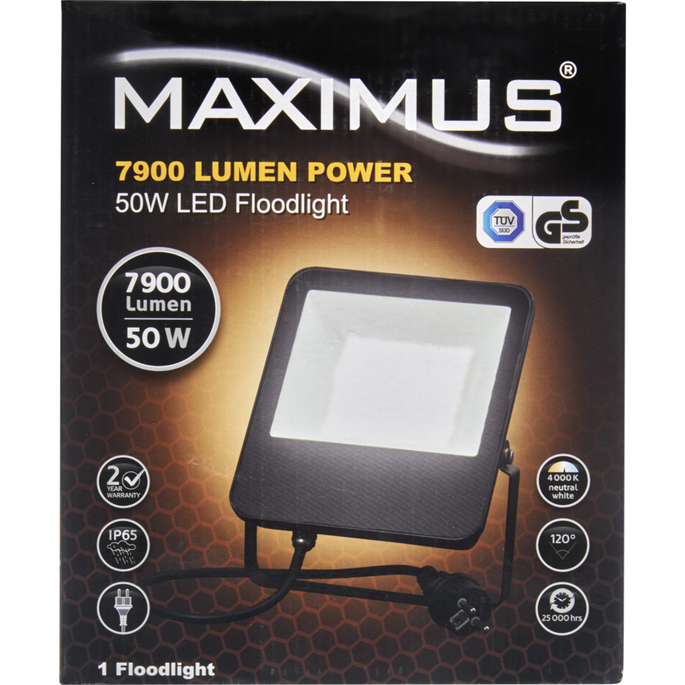 LED Flutlicht 50 Watt 7900 Lumen image number 3