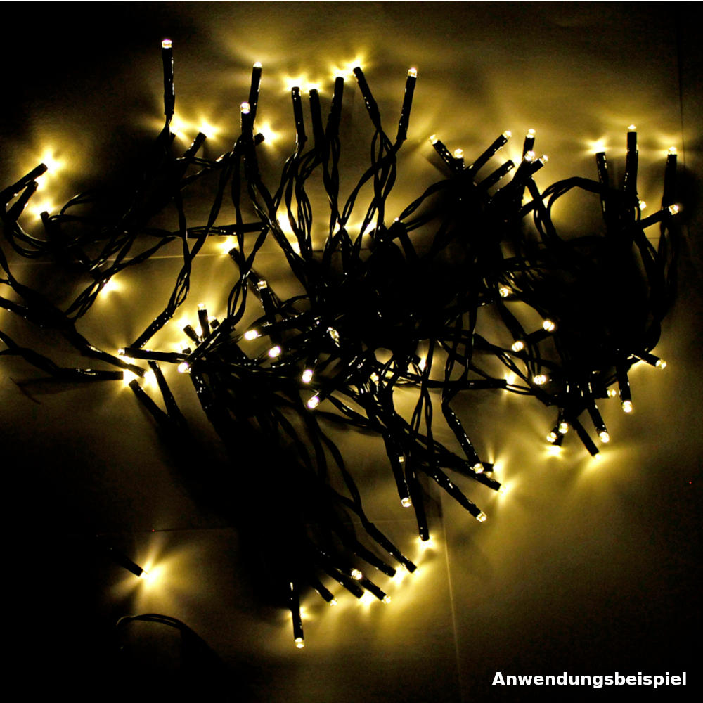 LED-Lichterkette 96 LEDs warmweiß image number 2