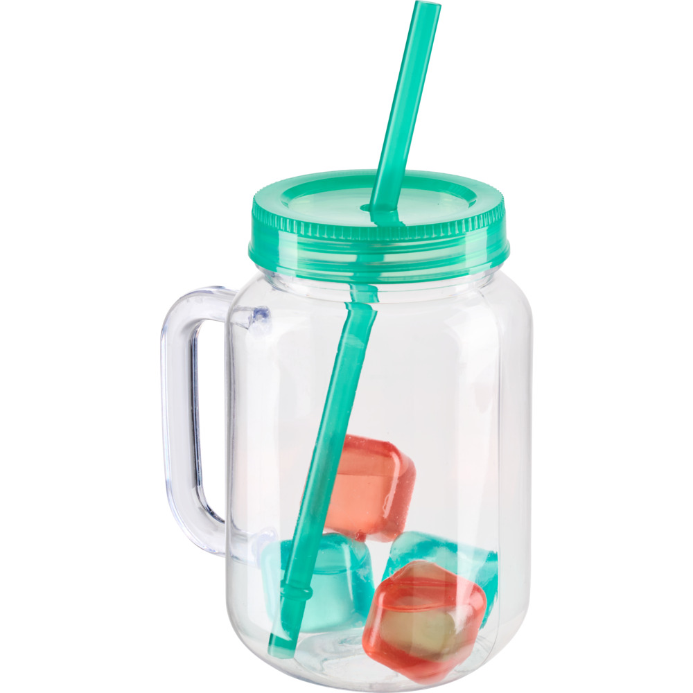 Trinkbecher 550 ml inklusive Eisw&uuml;rfeln, farblich sortiert image number 1