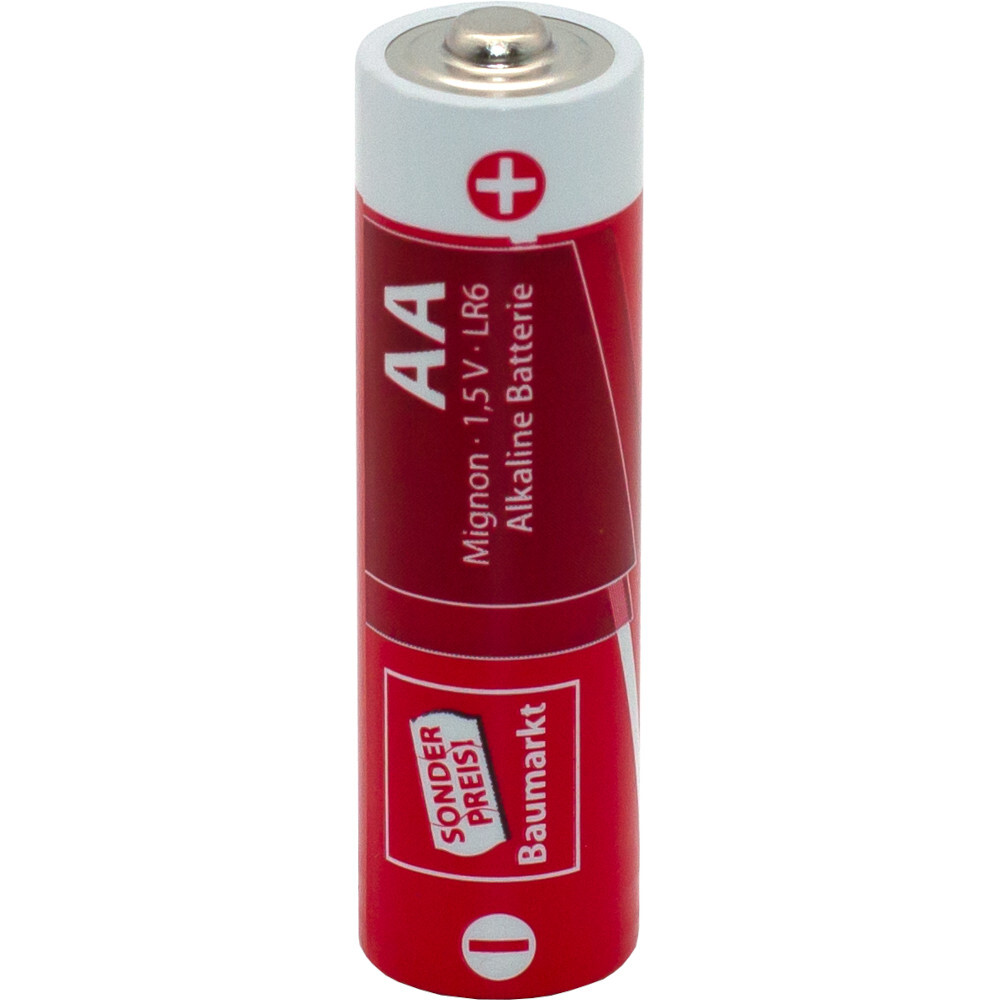 Sonderpreis Baumarkt Alkaline Batterien LR06 AA, 24 Stück image number 1
