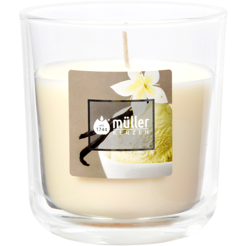 Duftkerze Vanilla Dream im Glas 88 x &Oslash; 80 mm