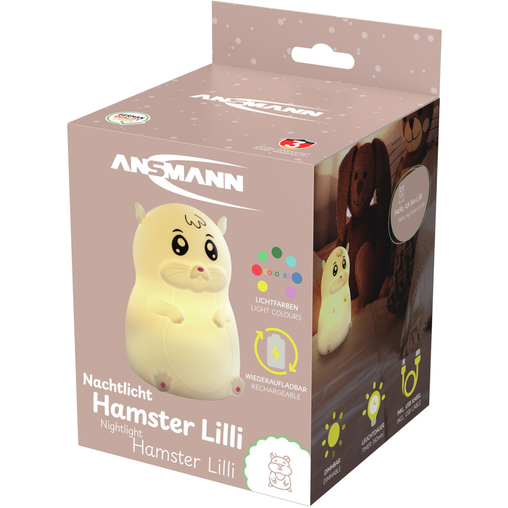 Nachtlicht "Hamster Lilli" image number 3
