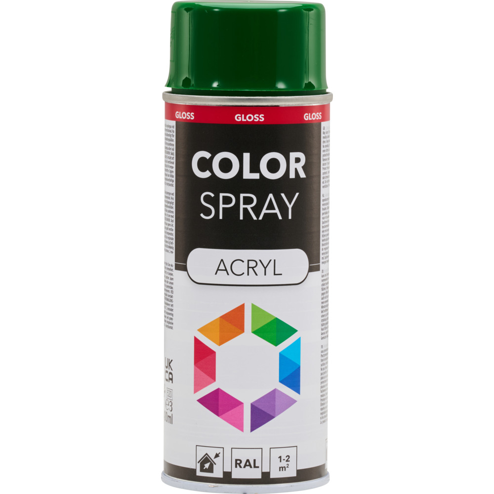 Lackspray glänzend 400 ml Acryl RAL 6002 laubgrün