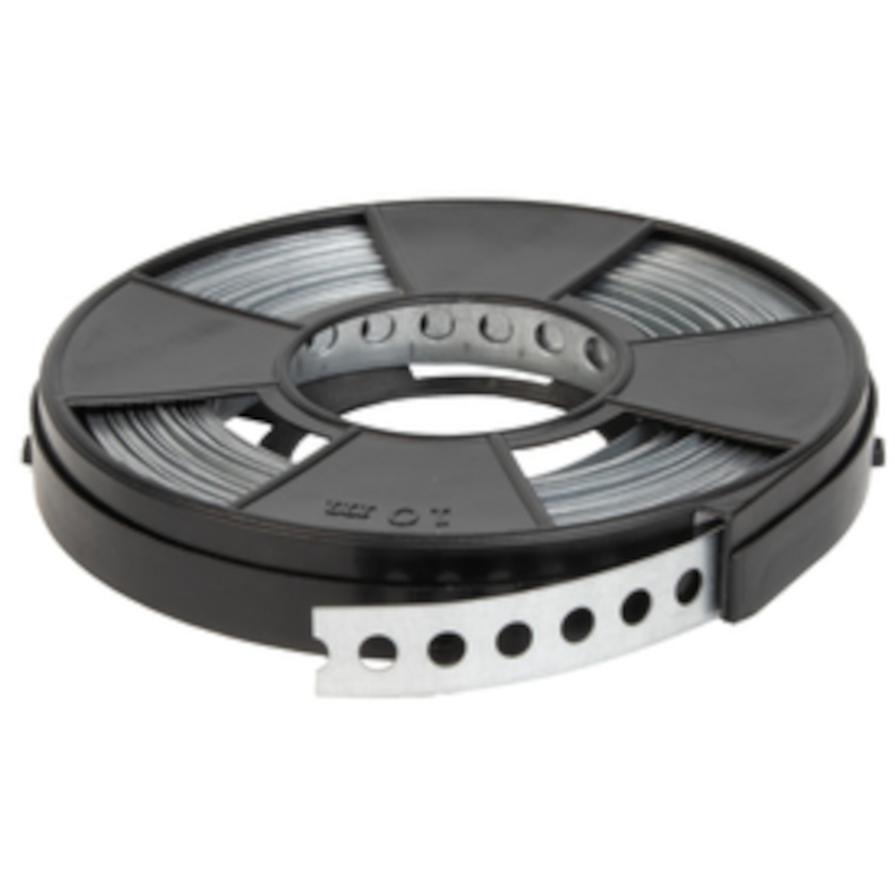 Lochband 17x0,75 mm aus Stahl 10 m