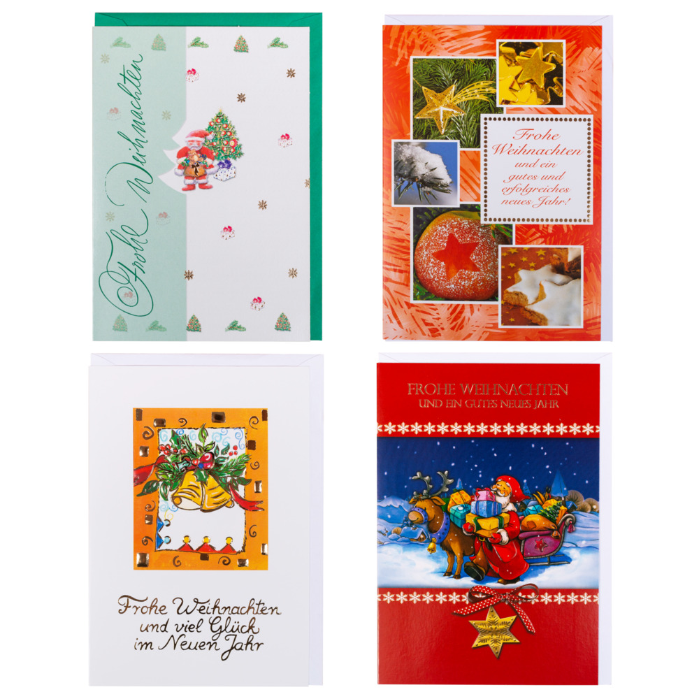 Weihnachtskarte aufklappbar mit Umschlag image number 4