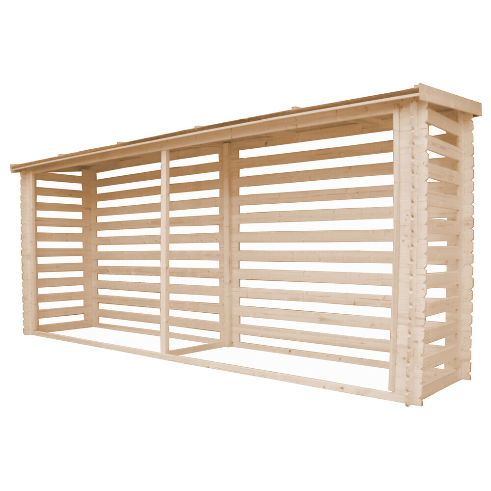 Timbela Kaminholzregal aus Holz image number 1