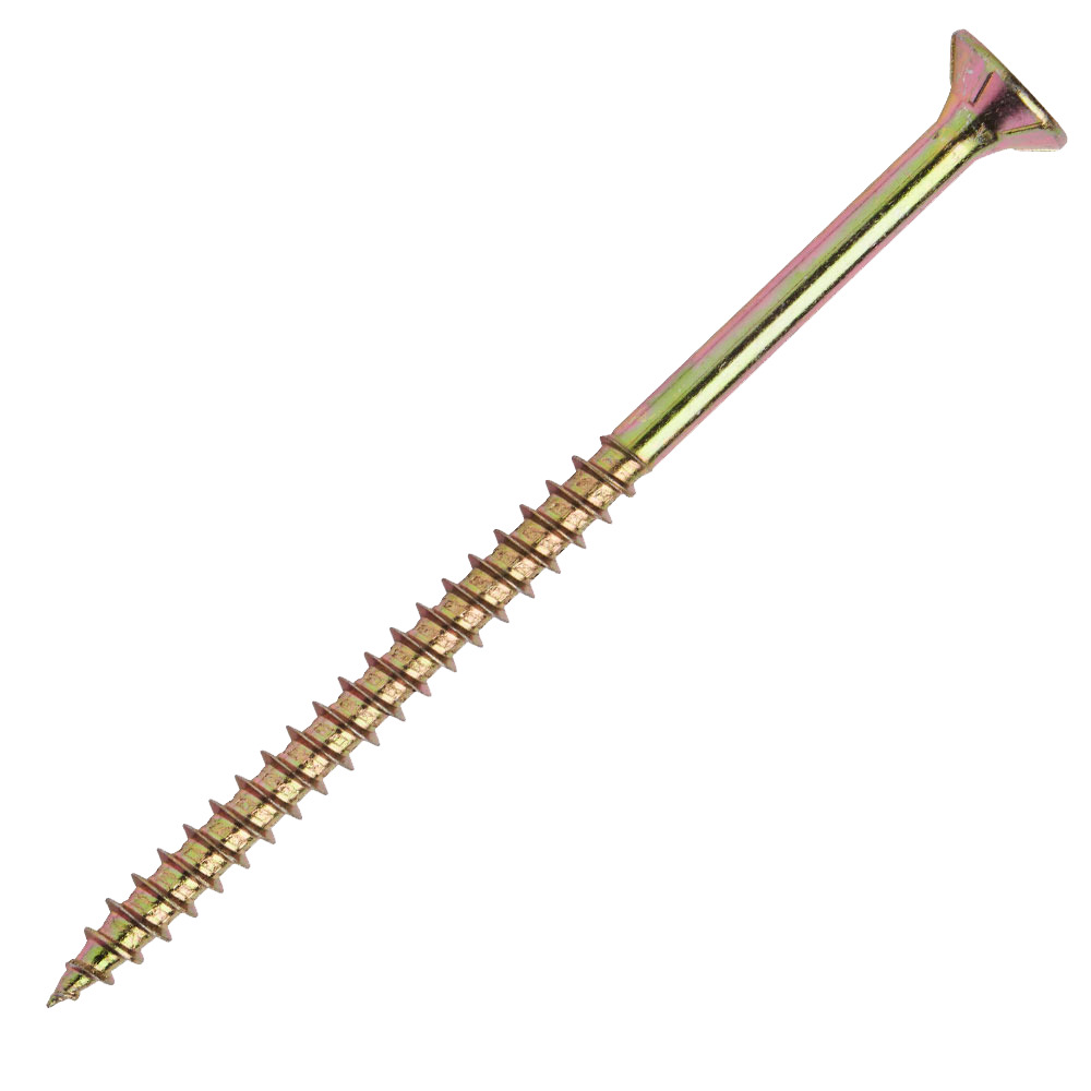 Spanplattenschraube 6 x 100 mm PZ 1kg FISHBULL-Pack Senkkopf Teilgewinde Kreuzschlitz image number 1