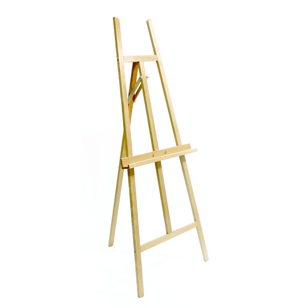 Standstaffelei 152 cm aus Buchenholz