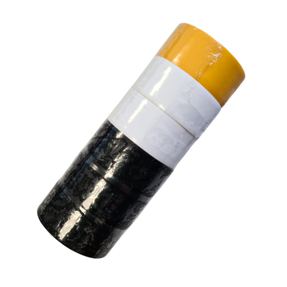 Isolierband 6 Rollen, 2,5 m x 19 mm, farbig sortiert