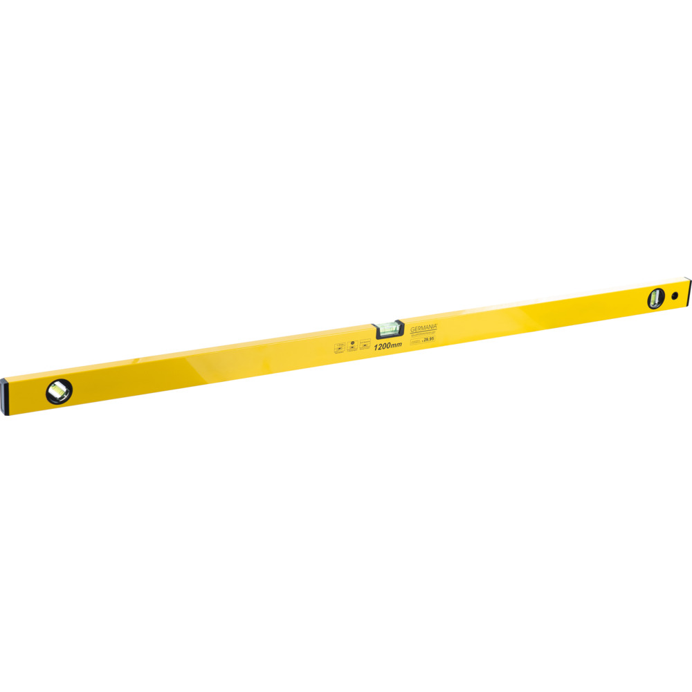 GERMANIA® Wasserwaage gelb 120 cm Aluminium