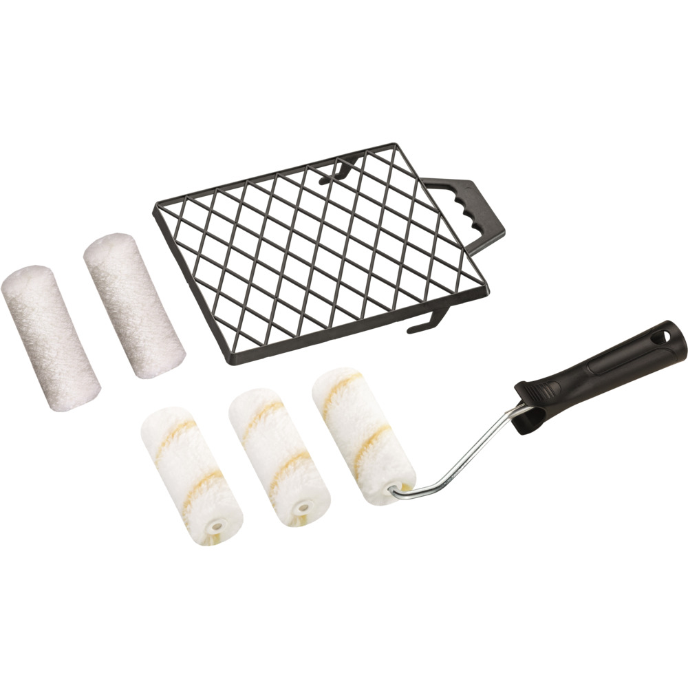 Renovier-Roller-Set 7-teilig f&uuml;r Wand- und Deckenfarben