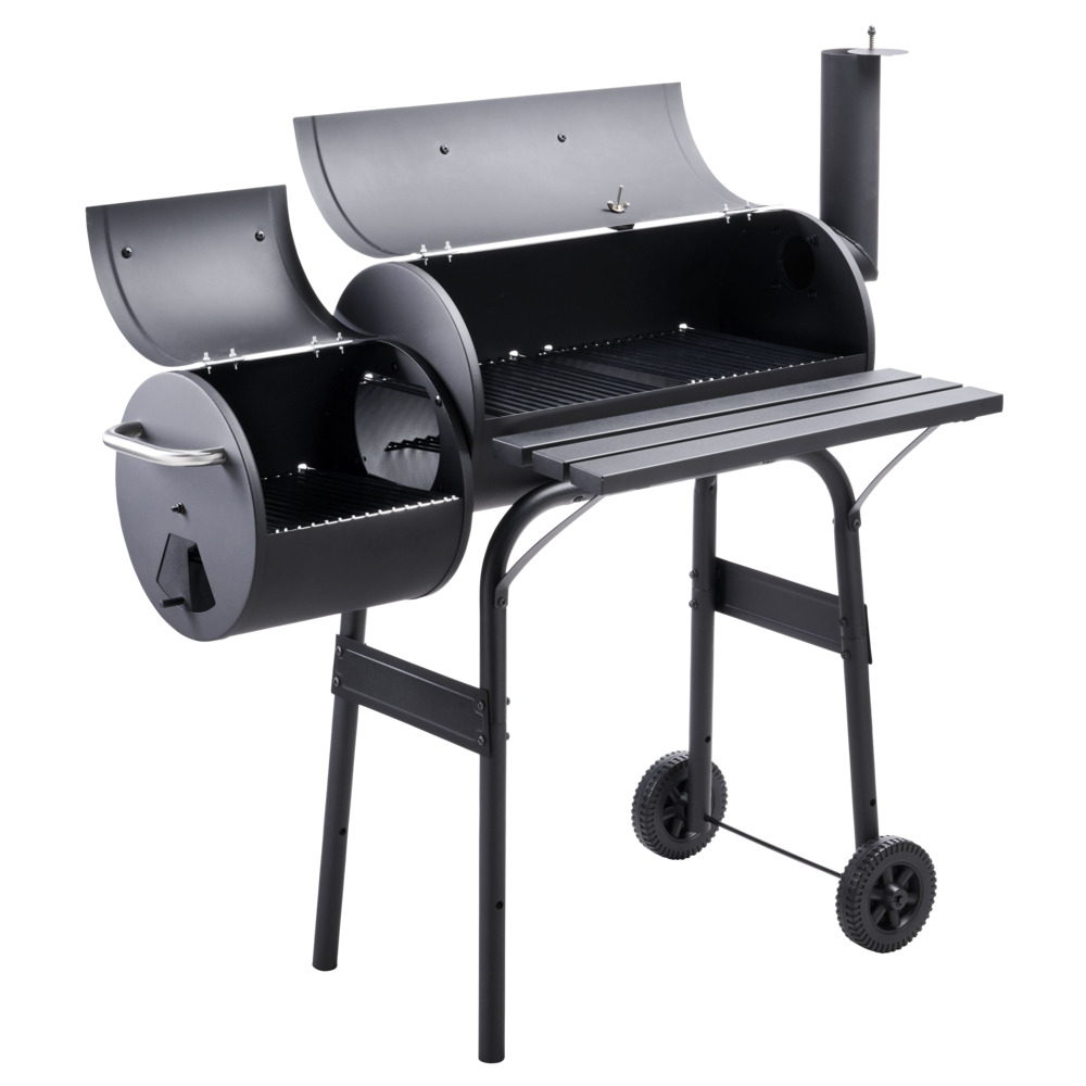 Smoker mit 2 Grillzonen und Temperaturanzeige image number 1